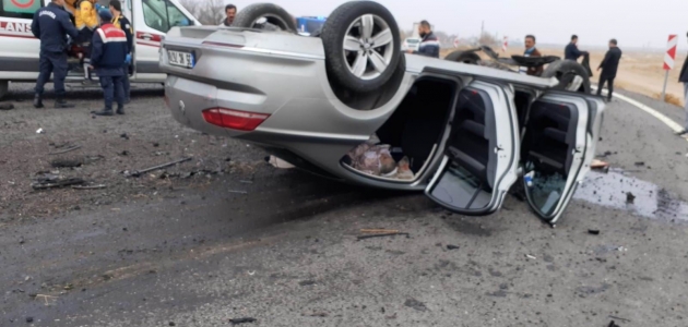 Konya’da kontrolden çıkan otomobil takla attı: 1 ölü