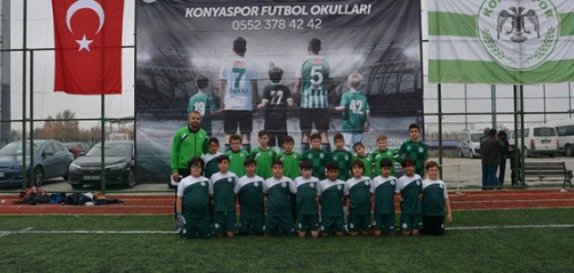 Konyaspor Futbol Akademisinin düzenlediği turnuvaya katılım yoğun!