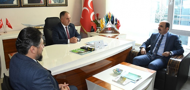 Başkan Altay MHP İl Başkanı Karaarslan’ı ziyaret etti