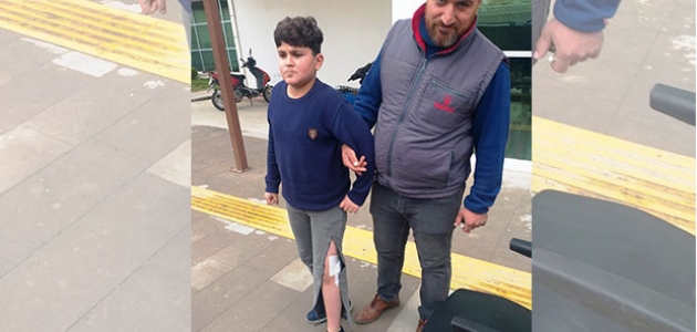 Konya’da sokak köpeğinin ısırdığı çocuk hastanelik oldu