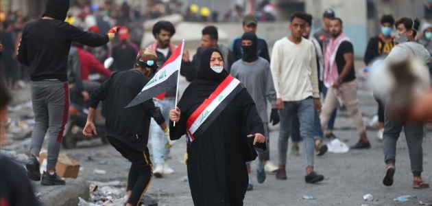 Irak’ta hükümet karşıtı gösterilerde 2 kişi öldü, 35 kişi yaralandı