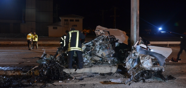 Karaman-Konya kara yolunda kaza: 1 ölü