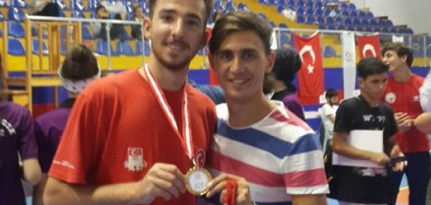 Beyşehirli tekvandocu Türkiye 3’üncüsü oldu