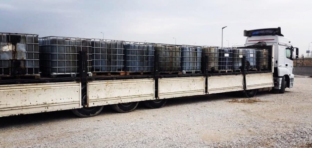 Konya’da durdurulan tırlardan 54 bin litre kaçak akaryakıt çıktı