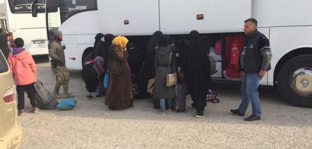 593 Suriyeli Tel Abyad’daki evlerine döndü