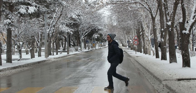 Doğu Anadolu’daki 4 ilde karla karışık yağmur ve kar etkili olacak