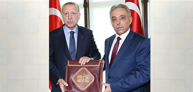Cumhurbaşkanı Erdoğan ile Konya Valisi Toprak görüştü