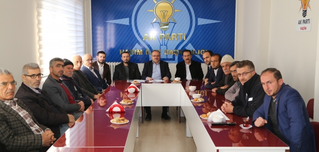 Hadim’de AK Parti mahalle başkanları toplandı