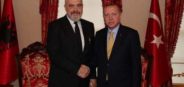 Erdoğan, Arnavutluk Başbakanı Rama’yı kabul etti