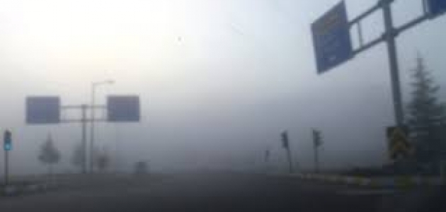 Seydişehir’de sis etkili oluyor