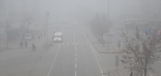 Erzurum ve Iğdır’da hava ulaşımına sis engeli