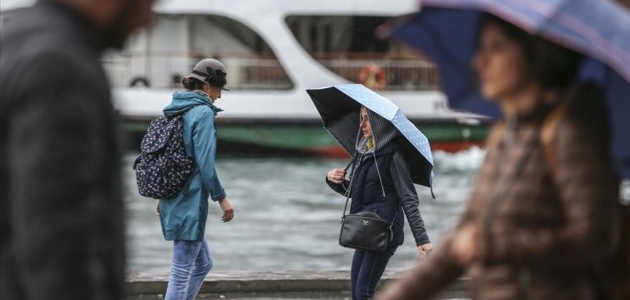Marmara Bölgesi’nde öğleden sonra yağmur ve sağanak uyarısı