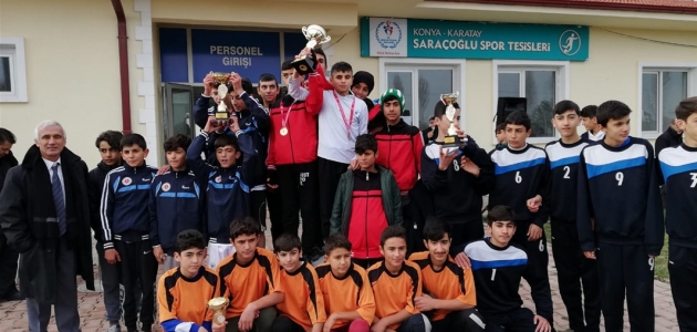 Konya Okullar Arası Kros Yarışları yapıldı
