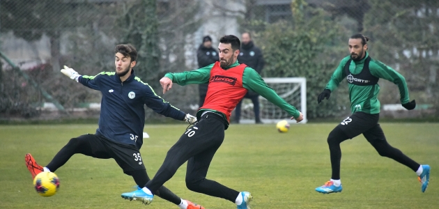Konyaspor’da Medipol Başakşehir maçı hazırlıkları sürüyor