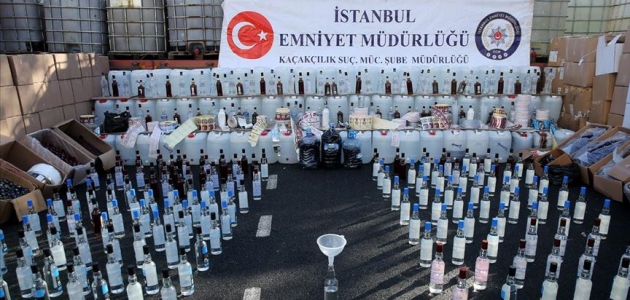 İstanbul merkezli 9 ildeki sahte içki operasyonunda gözaltı sayısı 80’e yükseldi