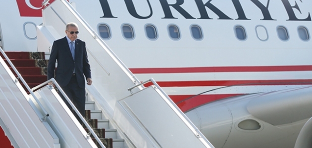 Cumhurbaşkanı Erdoğan İsviçre’ye gitti