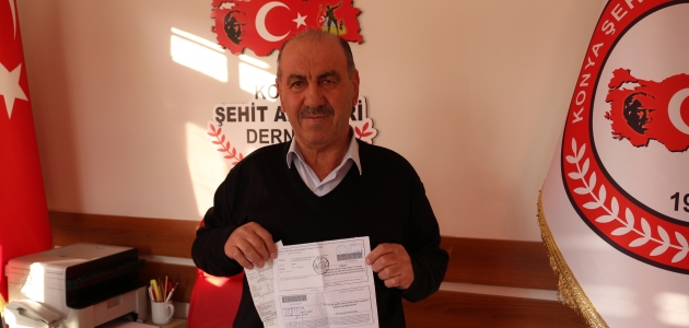 Şehit babasının otomobiline, hiç gitmediği İzmir’de otopark cezası kesildi