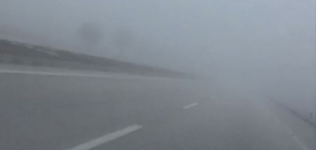 Konya’da yoğun sis etkili oluyor