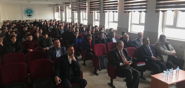 Seydişehir’de öğrencilere TÜBİTAK konferansı verildi