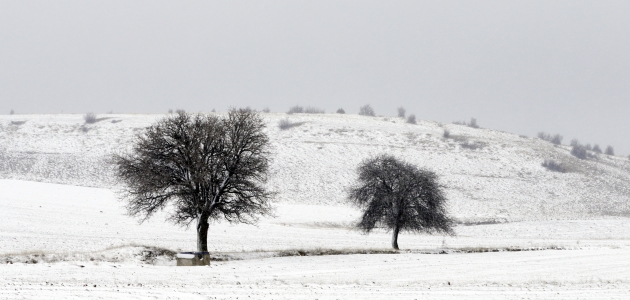 Konya’da yüksek kesimlere kar yağdı