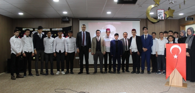 Yunak’ta Mehmet Akif Ersoy’u anma programı düzenlendi