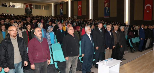 Beyşehir’de “Hakkın sesi Mehmet Akif Ersoy“ konulu konferans