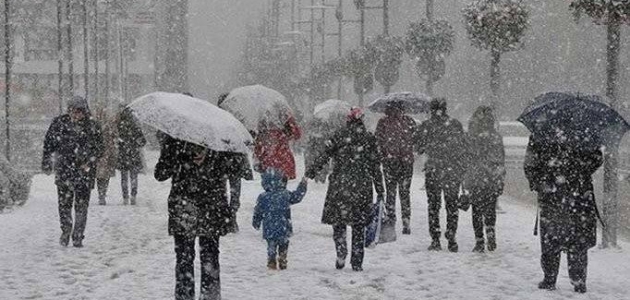 Meteorolojiden Halkapınar’a yoğun kar yağışı uyarısı