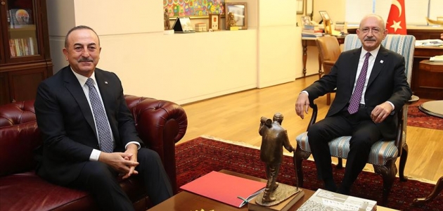 Bakan Çavuşoğlu Kılıçdaroğlu’nu ’Libya tezkeresi’ hakkında bilgilendirdi