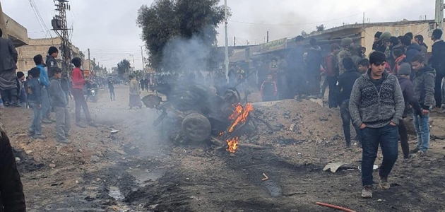 Tel Abyad’da teröristler bombalı araç patlattı