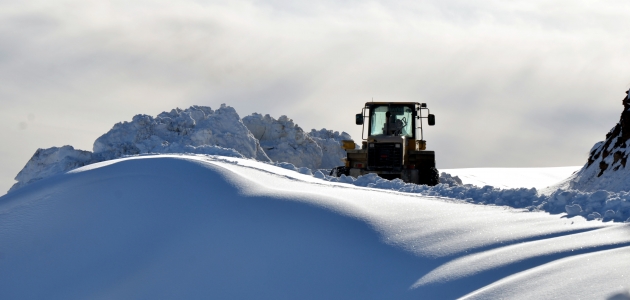 Malatya’da 32 köye kar nedeniyle ulaşım sağlanamıyor