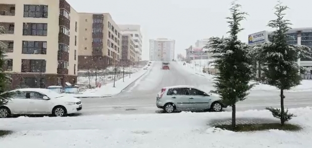 Konya’nın yükseklerinde kar yağışı etkili!