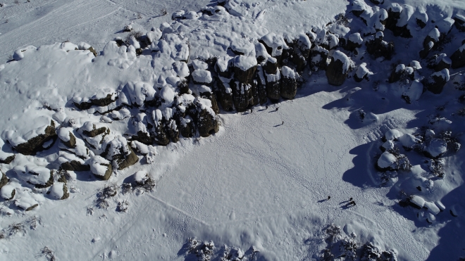 Kilistra Antik Kenti kışın fotoğraf tutkunlarını cezbediyor