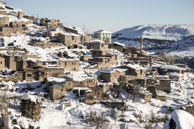 Kilistra Antik Kenti kışın fotoğraf tutkunlarını cezbediyor