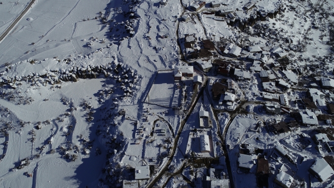 Kilistra Antik Kenti kışın fotoğraf tutkunlarını cezbediyor