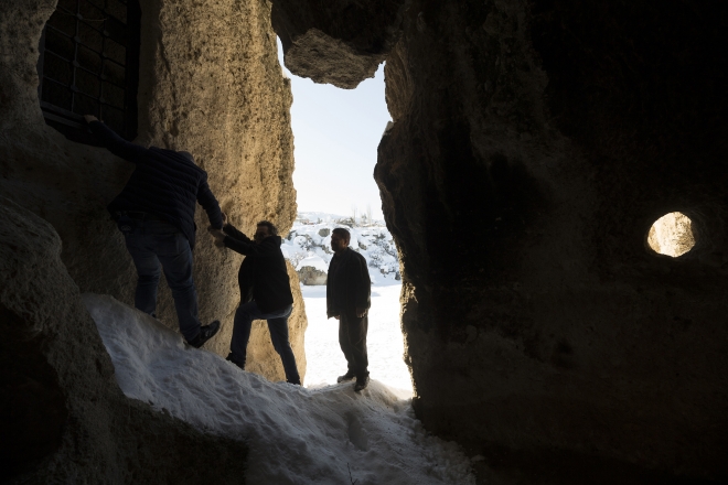 Kilistra Antik Kenti kışın fotoğraf tutkunlarını cezbediyor