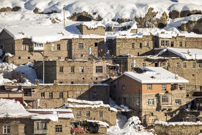 Kilistra Antik Kenti kışın fotoğraf tutkunlarını cezbediyor