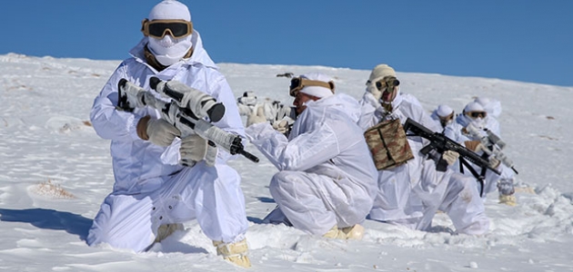 Karla kaplı dağlarda PKK’ya dondurucu darbe