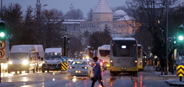 Konya’da karla karışık yağmur bekleniyor