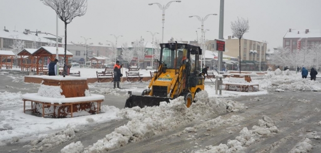 Ereğli Belediyesinden kar yağışına tedbir
