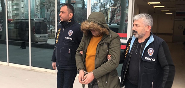Konya’da 24 ayrı suçtan aranan cezaevi firarisi yakalandı