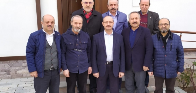 Ahmet Sorgun’dan Türkiye Yazarlar Birliği’ne tebrik ziyareti