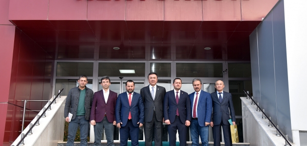 Kırgızistan Ankara Büyükelçisinden Rektör Akgül’e ziyaret