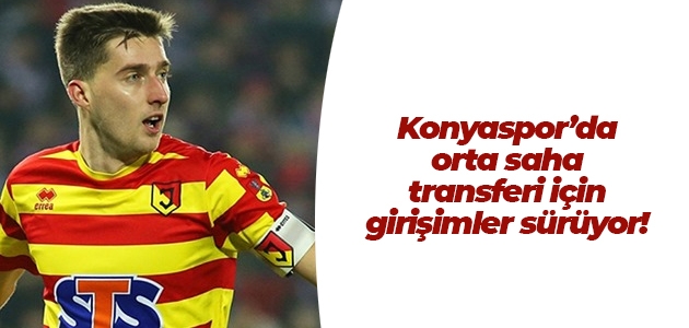 Konyaspor’da orta saha transferi için girişimler sürüyor!