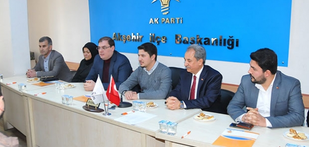 Milletvekili Özboyacı Akşehir Belediyesi’ni ziyaret etti