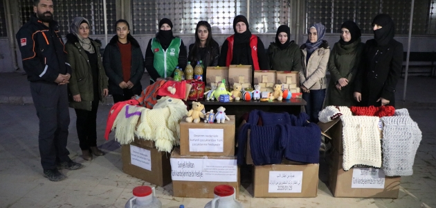 Afrinli kadınlardan Elazığ’daki deprem bölgesine yardım