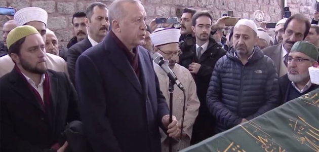 Erdoğan, Ahmet Vanlıoğlu’nun cenaze törenine katıldı
