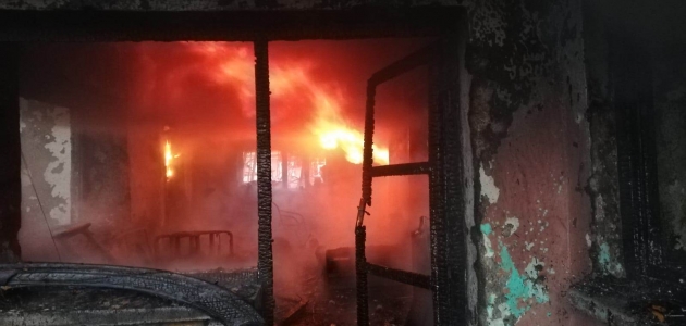 Konya’da ev yangınında yaralı kurtarılan kişi hayatını kaybetti