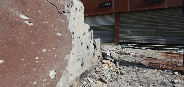 Hafter milisleri Trablus’ta bir mahalleyi vurdu