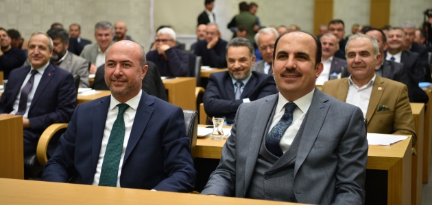 Selçuklu Belediyesi meclis toplantısında Konya yatırımları anlatıldı