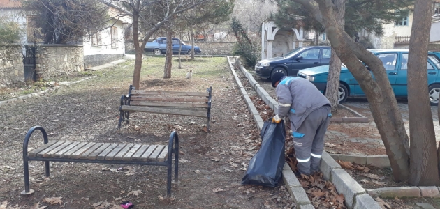 Beyşehir’de temizlik çalışmaları devam ediyor